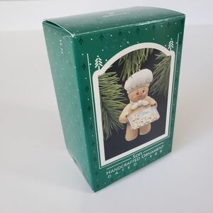 NEW Vintage Hallmark Keepsake Ornament - Son Gingerbread Man Boy Dated 1988
